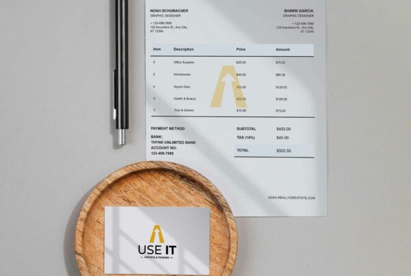 USE IT Rebranding: Σχεδιάζοντας μια εταιρική ταυτότητα με κατεύθυνση